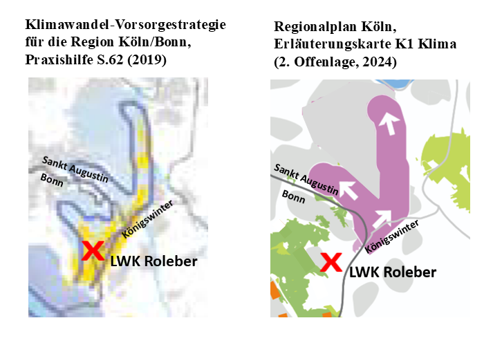 verschwundene Kaltluftleitbahn
